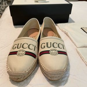 Gucci New- Espadrille Shoe Authentic